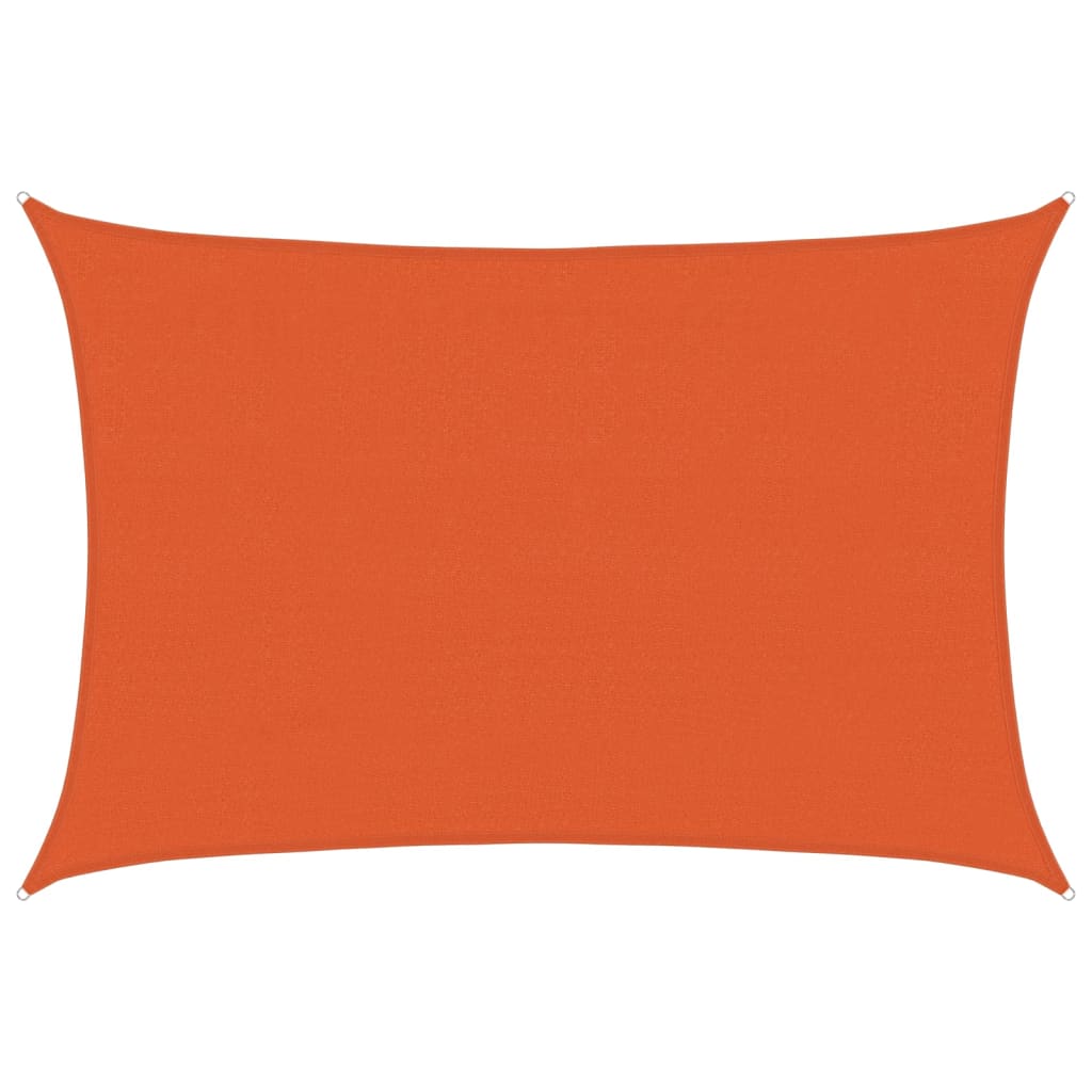 vidaXL Pânză parasolar, portocaliu dreptunghiular 4x5 m HDPE 160 g/m² vidaXL Pânză parasolar, portocaliu dreptunghiular 4x5 m HDPE 160 g/m²