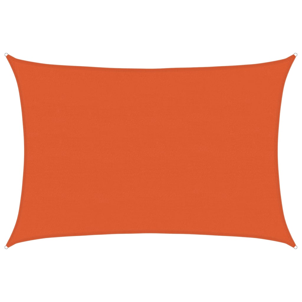 vidaXL Pânză parasolar, portocaliu dreptunghiular 5x7 m HDPE 160 g/m² vidaXL Pânză parasolar, portocaliu dreptunghiular 5x7 m HDPE 160 g/m²