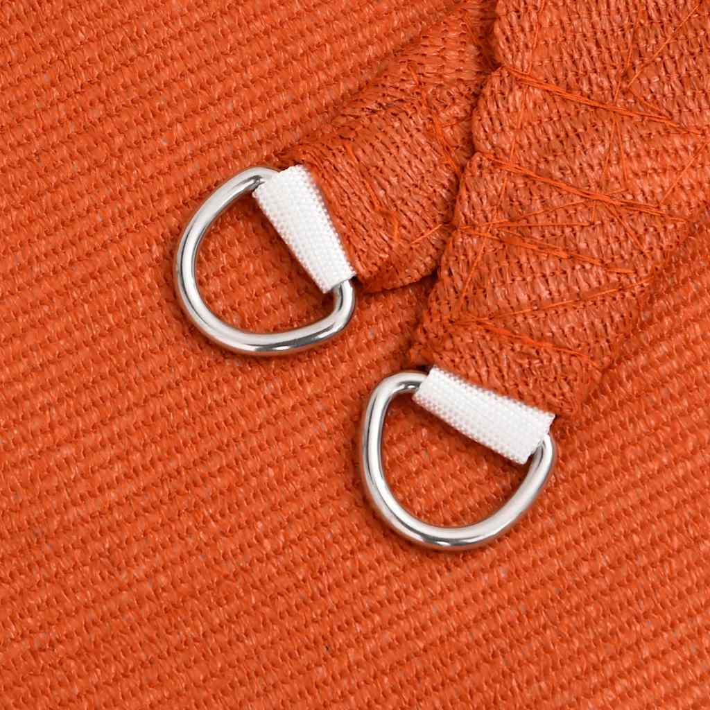 vidaXL Pânză parasolar, portocaliu dreptunghiular 6x8 m HDPE 160 g/m²