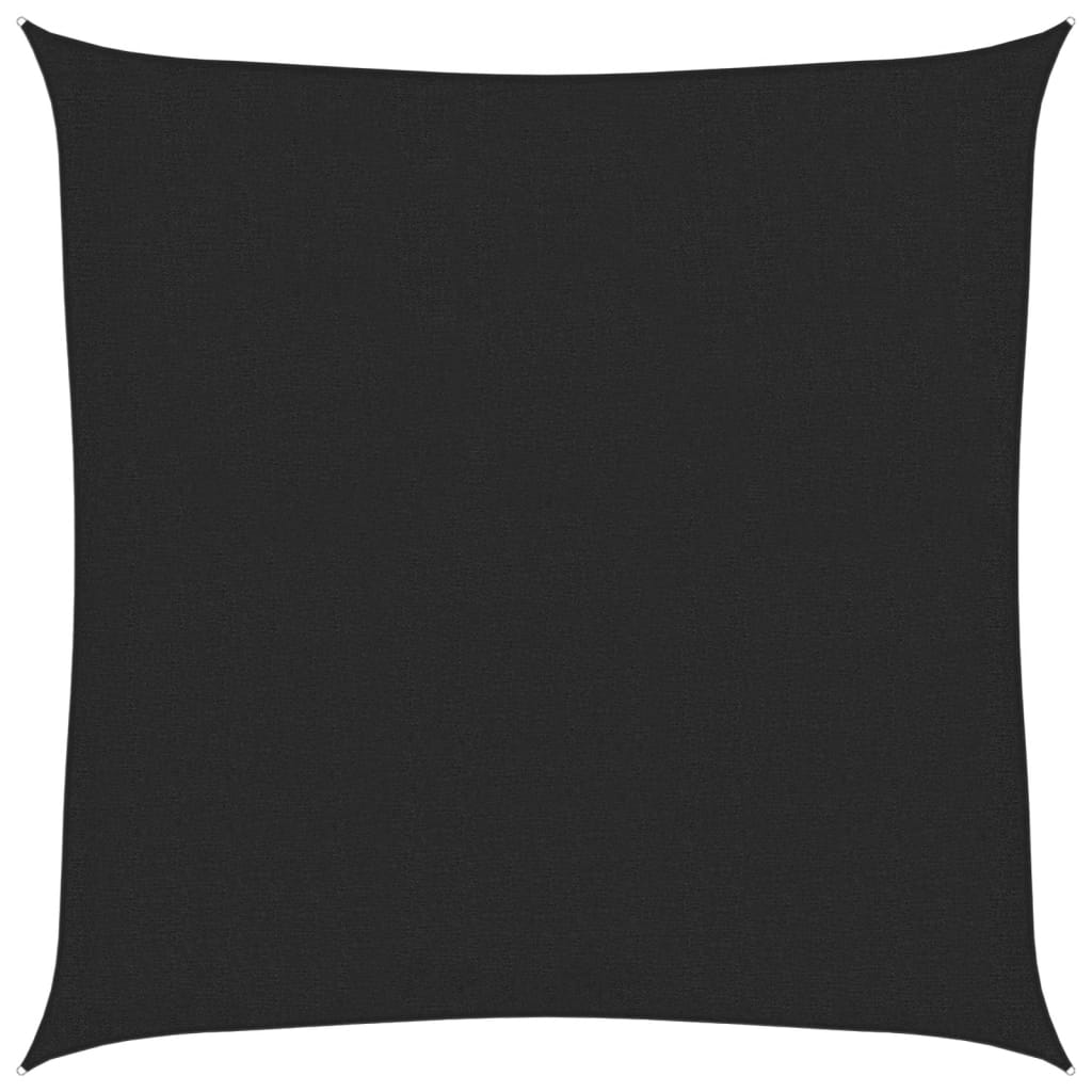 vidaXL Pânză parasolar, negru, 160 g/m² , 2x2 m, HDPE vidaXL Pânză parasolar, negru, 160 g/m² , 2x2 m, HDPE