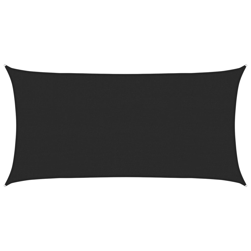 vidaXL Pânză parasolar, negru, 2x3,5 m, HDPE, 160 g/m² vidaXL Pânză parasolar, negru, 2x3,5 m, HDPE, 160 g/m²
