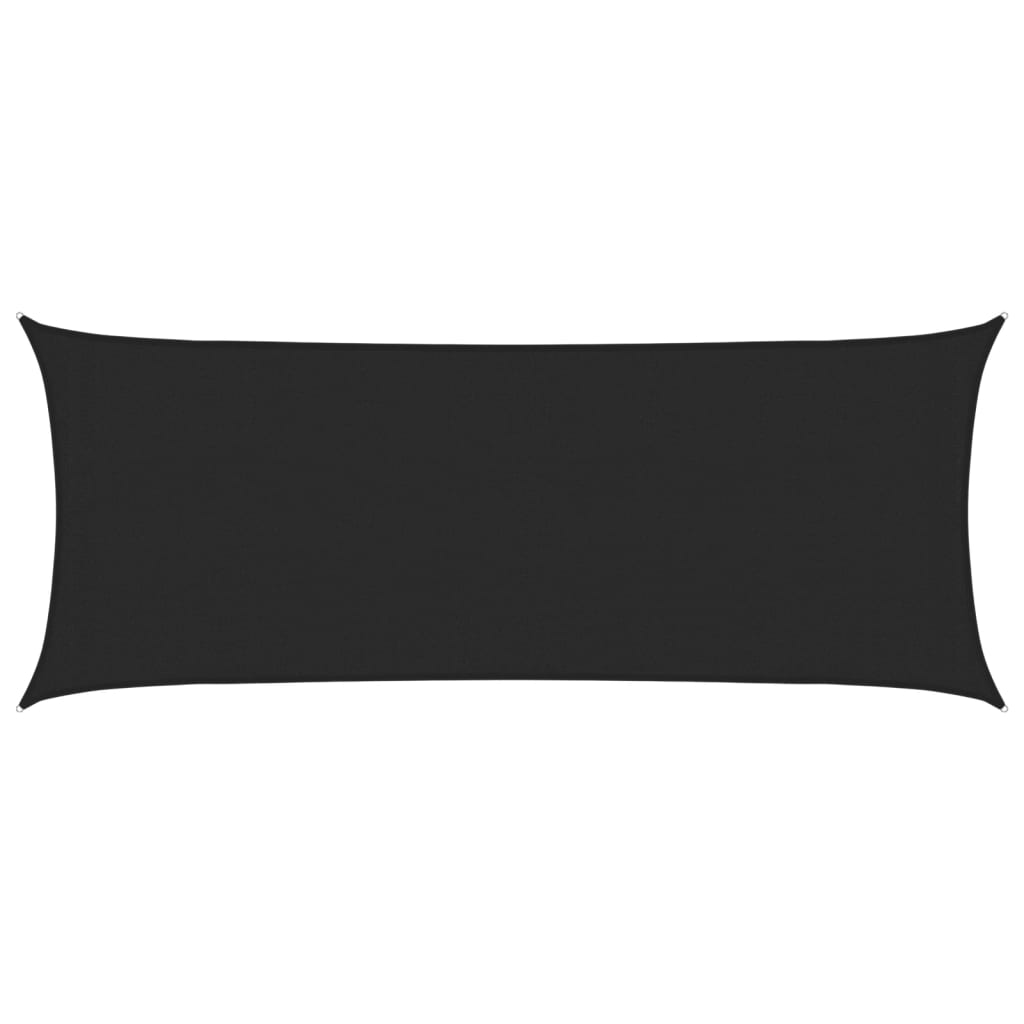 vidaXL Pânză parasolar, negru, 2x4,5 m, HDPE, 160 g/m² vidaXL Pânză parasolar, negru, 2x4,5 m, HDPE, 160 g/m²