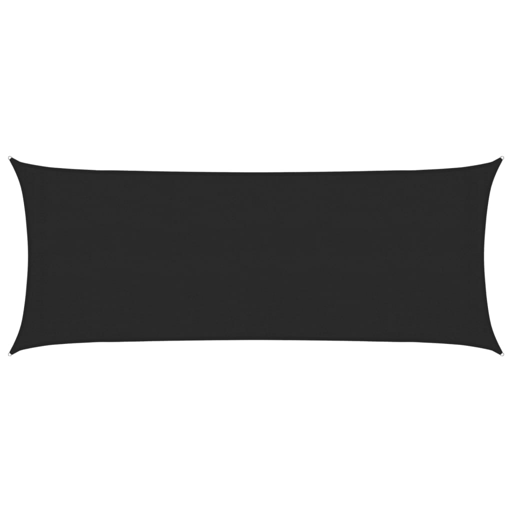 vidaXL Pânză parasolar, negru, 2x5 m, HDPE, 160 g/m² vidaXL Pânză parasolar, negru, 2x5 m, HDPE, 160 g/m²