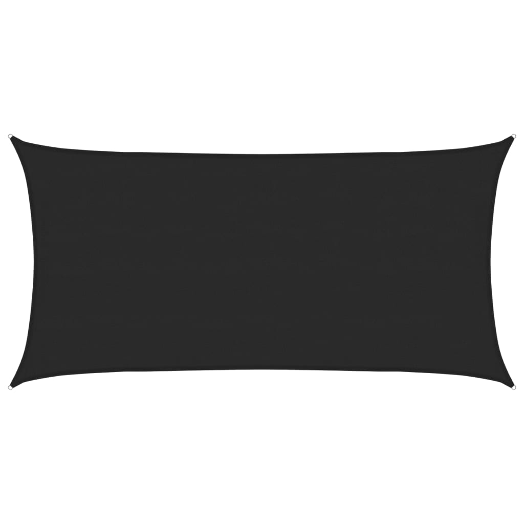vidaXL Parasolar, negru, 4x7 m, HDPE, 160 g/m²