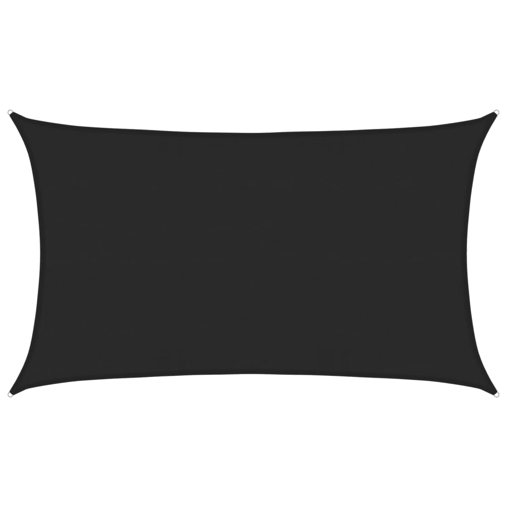 vidaXL Pânză parasolar , negru, 5x8 m , HDPE, 160 g/m² vidaXL Pânză parasolar , negru, 5x8 m , HDPE, 160 g/m²