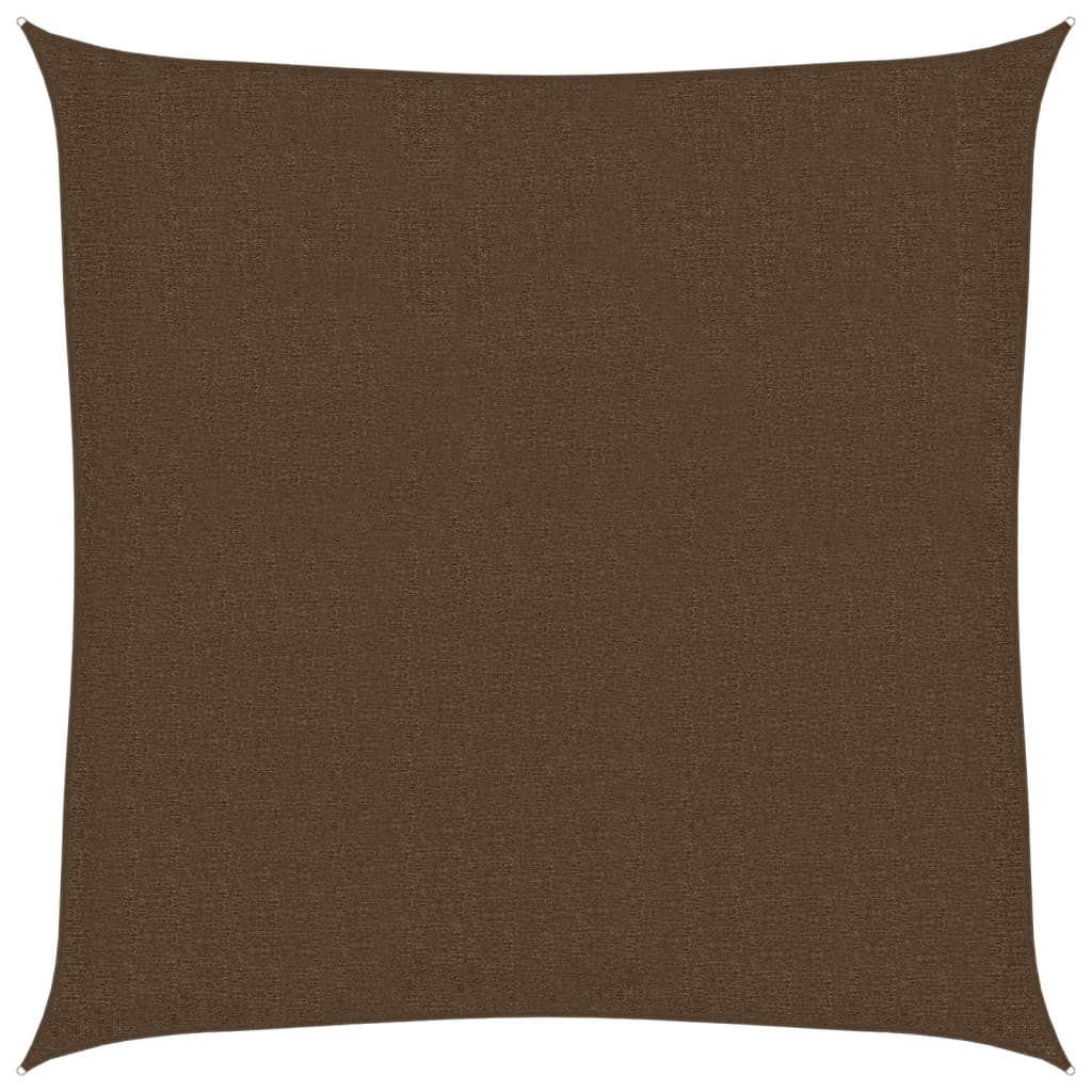 vidaXL Pânză parasolar, maro, 3 x 3 m, HDPE, 160 g/m² vidaXL Pânză parasolar, maro, 3 x 3 m, HDPE, 160 g/m²