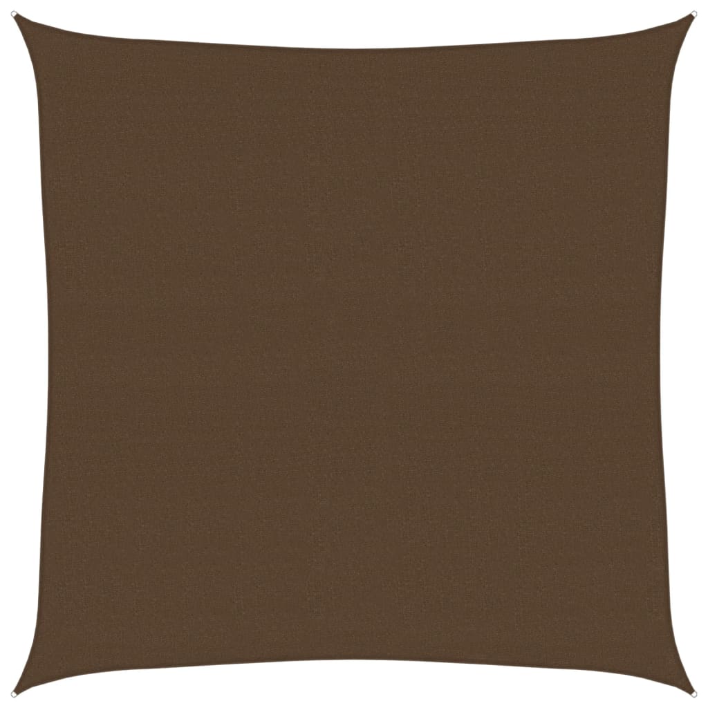 vidaXL Pânză parasolar, maro, 6 x 6 m, HDPE, 160 g/m² vidaXL Pânză parasolar, maro, 6 x 6 m, HDPE, 160 g/m²