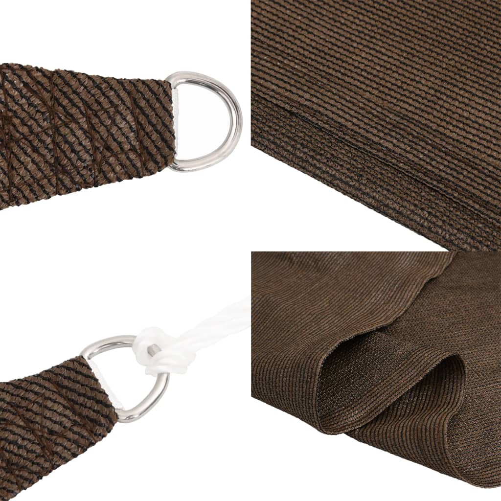 vidaXL Pânză parasolar, maro, 2x4,5 m, HDPE, 160 g/m² vidaXL Pânză parasolar, maro, 2x4,5 m, HDPE, 160 g/m²