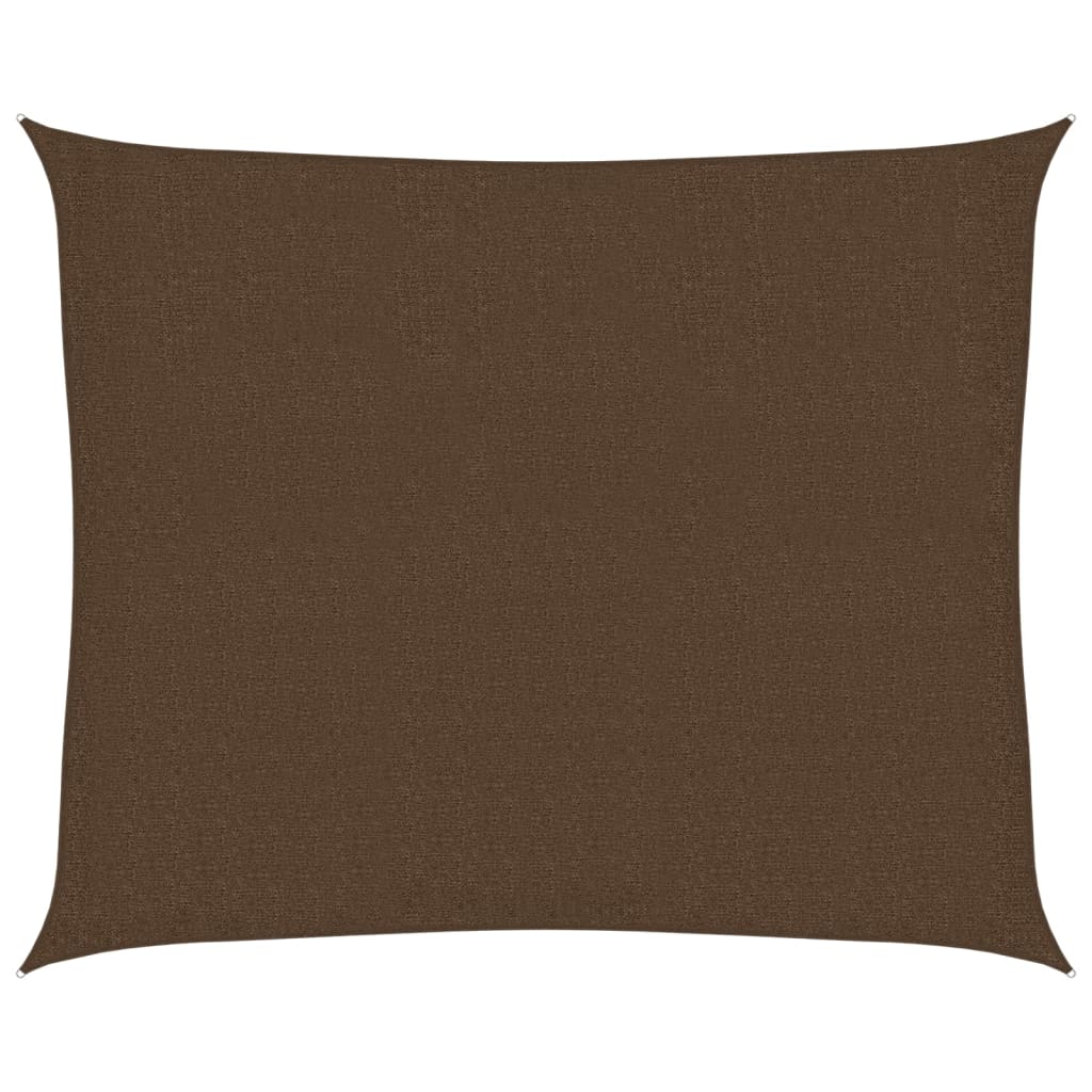 vidaXL Pânză parasolar, maro, 2,5 x 3 m, HDPE, 160 g/m² vidaXL Pânză parasolar, maro, 2,5 x 3 m, HDPE, 160 g/m²