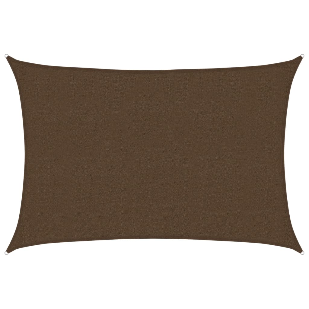 vidaXL Pânză parasolar, maro, 2,5x3,5 m, HDPE, 160 g/m² vidaXL Pânză parasolar, maro, 2,5x3,5 m, HDPE, 160 g/m²