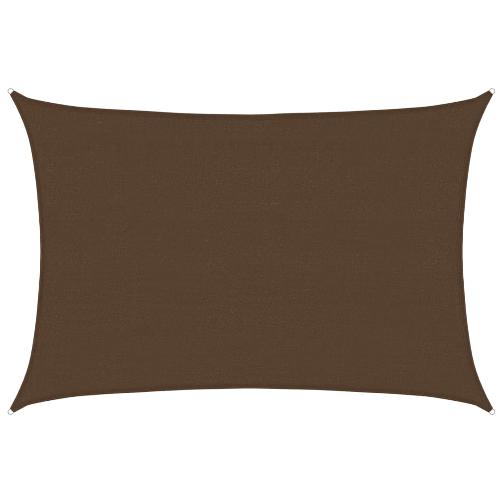 vidaXL Pânză parasolar, maro, 4x5 m, HDPE, 160 g/m² vidaXL Pânză parasolar, maro, 4x5 m, HDPE, 160 g/m²