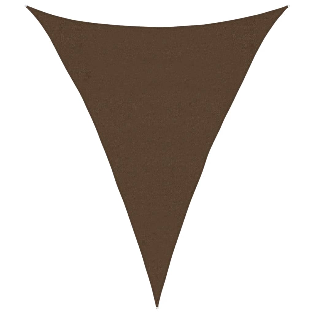 vidaXL Pânză parasolar, maro, 3x4x4 m, HDPE, 160 g/m² vidaXL Pânză parasolar, maro, 3x4x4 m, HDPE, 160 g/m²