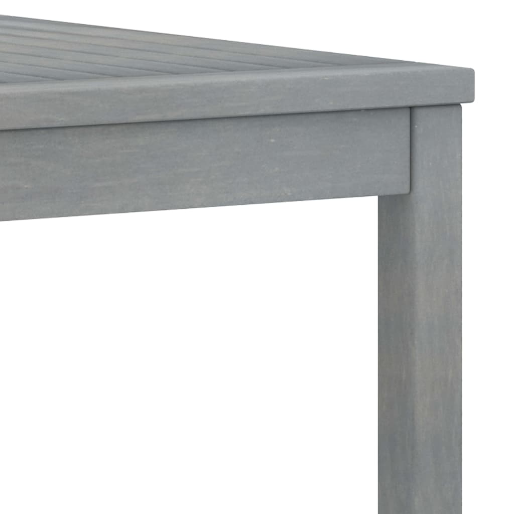vidaXL Măsuță de cafea, gri, 100 x 50 x 33 cm, lemn masiv de acacia vidaXL Măsuță de cafea, gri, 100 x 50 x 33 cm, lemn masiv de acacia