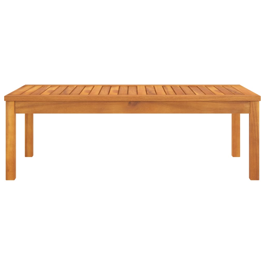 vidaXL Măsuță de cafea, 100 x 50 x 33 cm, lemn masiv de acacia vidaXL Măsuță de cafea, 100 x 50 x 33 cm, lemn masiv de acacia