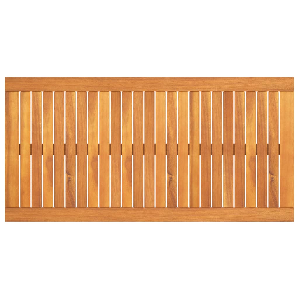 vidaXL Măsuță de cafea, 100 x 50 x 33 cm, lemn masiv de acacia vidaXL Măsuță de cafea, 100 x 50 x 33 cm, lemn masiv de acacia
