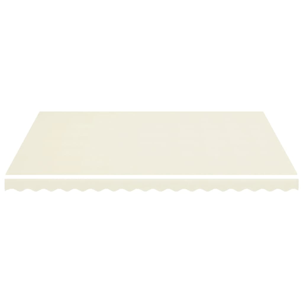 vidaXL Pânză de rezervă copertină, crem, 4,5x3,5 m vidaXL Pânză de rezervă copertină, crem, 4,5x3,5 m