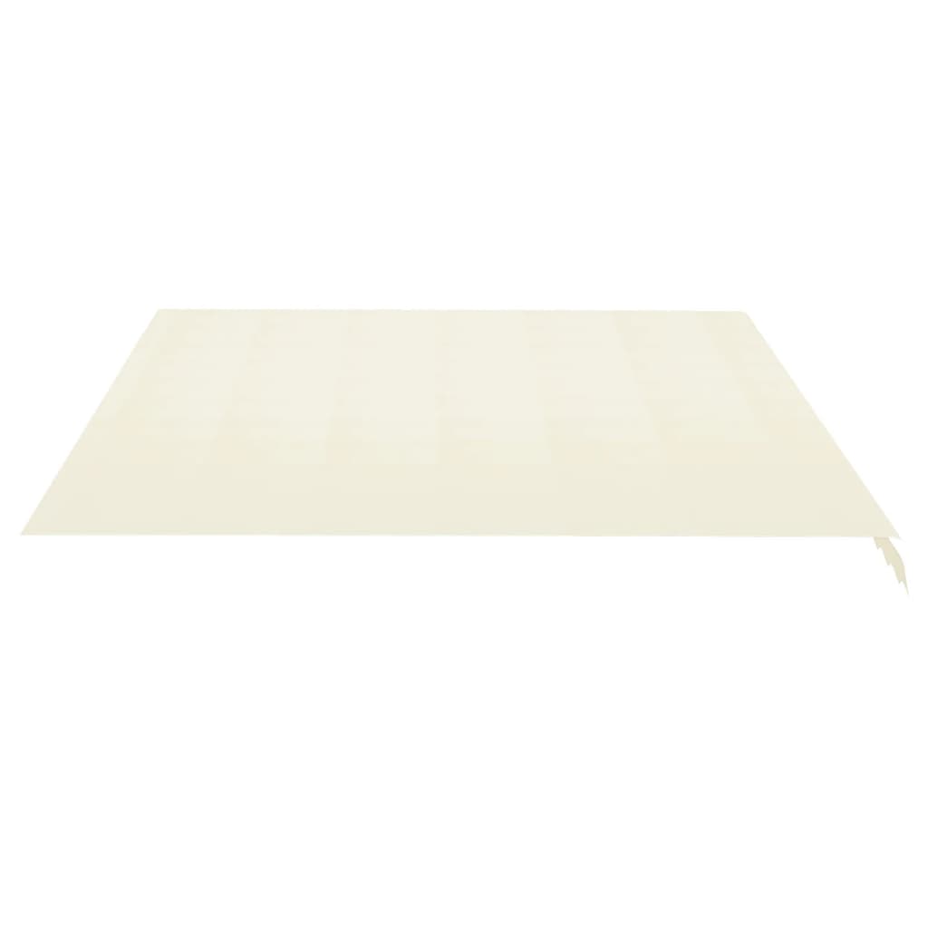 vidaXL Pânză de rezervă copertină, crem, 4,5x3,5 m vidaXL Pânză de rezervă copertină, crem, 4,5x3,5 m