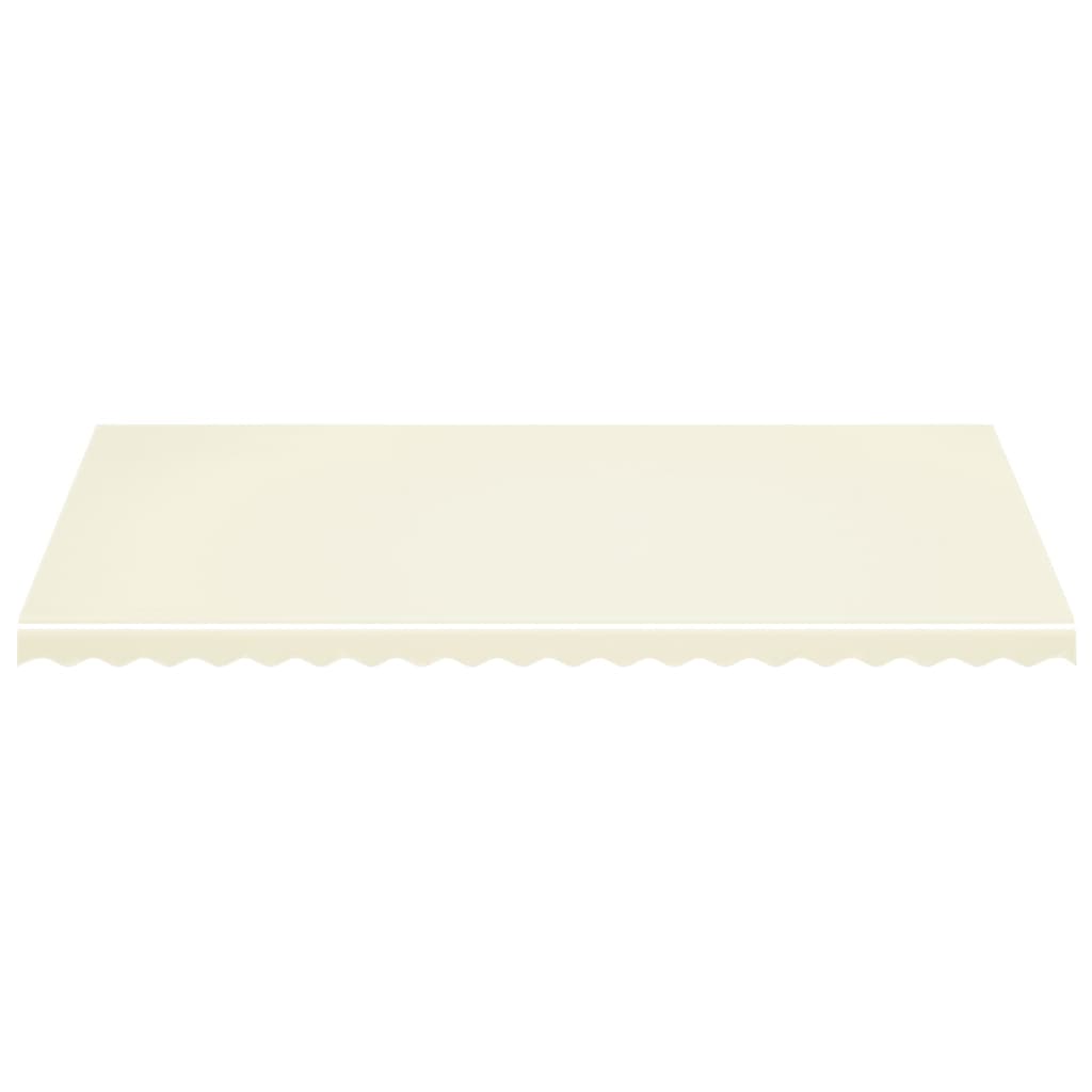 vidaXL Pânză de rezervă copertină, crem, 5x3,5 m vidaXL Pânză de rezervă copertină, crem, 5x3,5 m