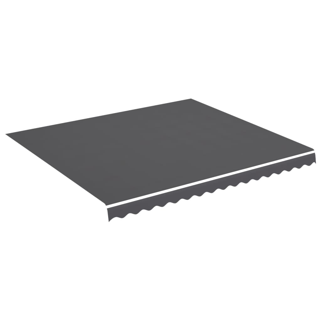 vidaXL Pânză de rezervă copertină, antracit, 4x3,5 m vidaXL Pânză de rezervă copertină, antracit, 4x3,5 m