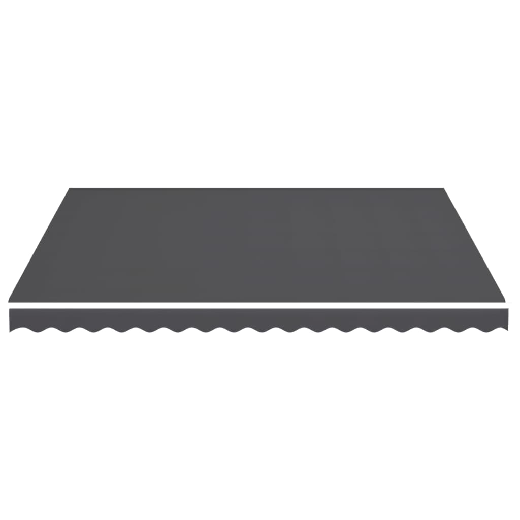 vidaXL Pânză de rezervă copertină, antracit, 4x3,5 m vidaXL Pânză de rezervă copertină, antracit, 4x3,5 m