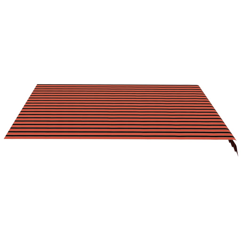 vidaXL Pânză de rezervă copertină, portocaliu și maro, 4,5x3,5 m vidaXL Pânză de rezervă copertină, portocaliu și maro, 4,5x3,5 m