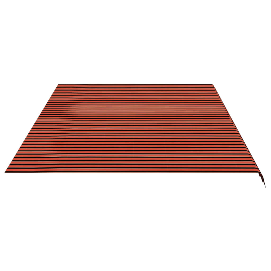 vidaXL Pânză de rezervă copertină, portocaliu și maro, 6x3,5 m vidaXL Pânză de rezervă copertină, portocaliu și maro, 6x3,5 m