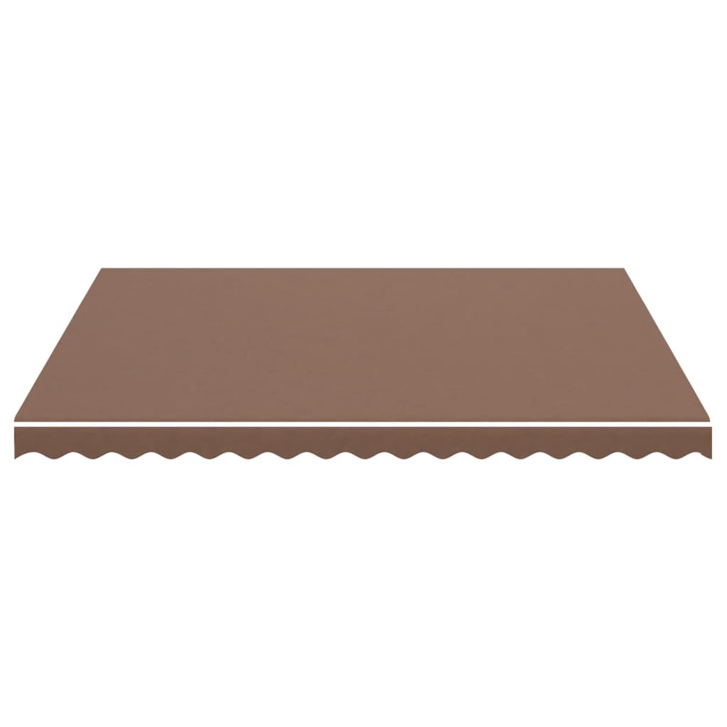 vidaXL Pânză de rezervă copertină, maro, 4x3,5 m vidaXL Pânză de rezervă copertină, maro, 4x3,5 m