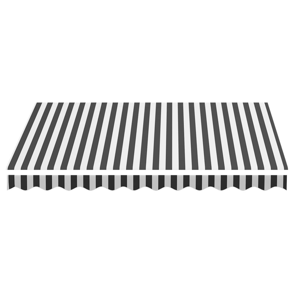 vidaXL Pânză de rezervă copertină, antracit și alb, 3x2,5 m vidaXL Pânză de rezervă copertină, antracit și alb, 3x2,5 m
