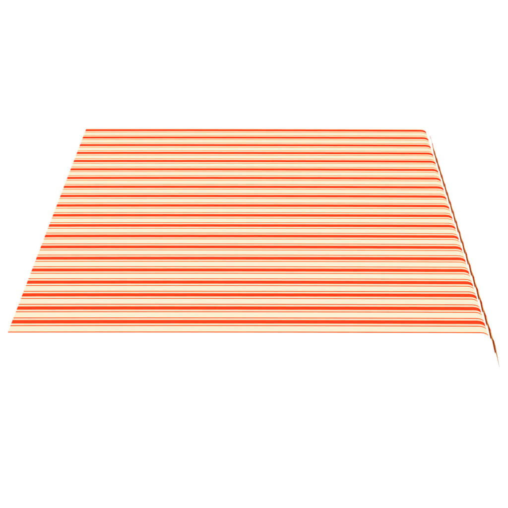 vidaXL Pânză de rezervă copertină, galben și portocaliu, 4,5x3 m vidaXL Pânză de rezervă copertină, galben și portocaliu, 4,5x3 m