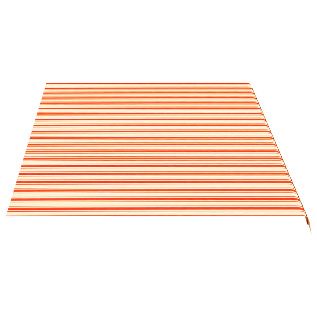vidaXL Pânză de rezervă copertină, galben și portocaliu, 5x3 m vidaXL Pânză de rezervă copertină, galben și portocaliu, 5x3 m