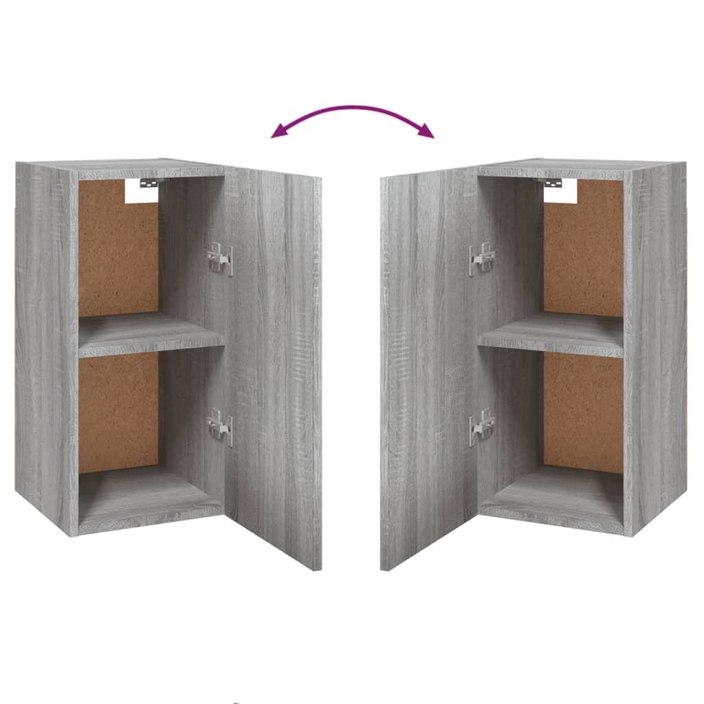 vidaXL Set comode TV, 7 piese, gri sonoma, lemn compozit vidaXL Set comode TV, 7 piese, gri sonoma, lemn compozit