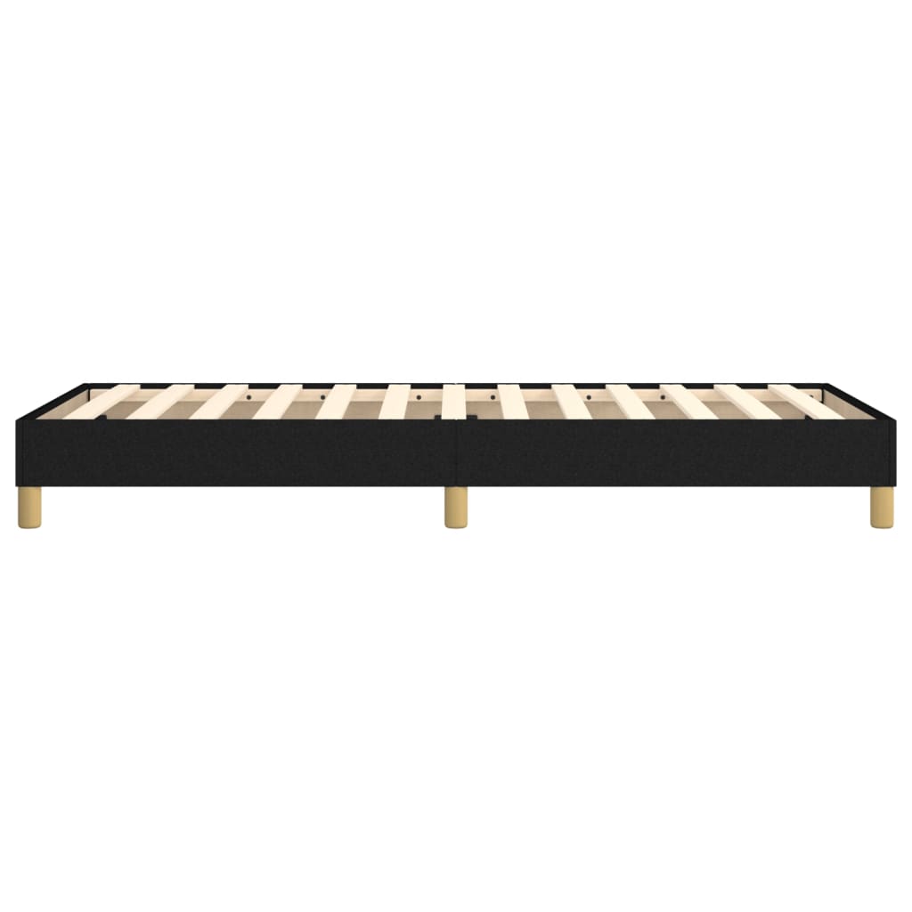vidaXL Cadru de pat fără saltea țesătură neagră 80x200 cm