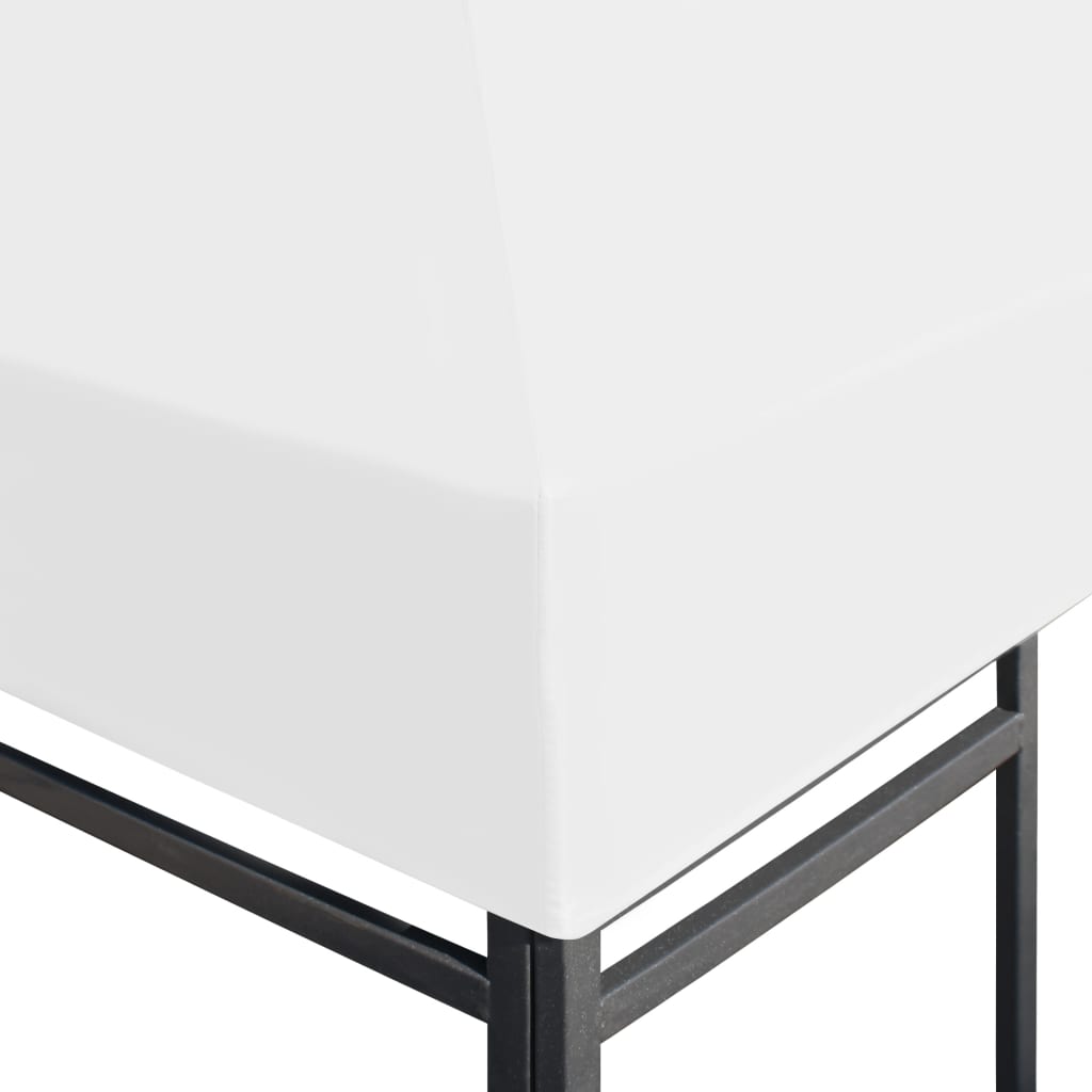 vidaXL Acoperiș de pavilion, 270 g/m², alb, 4 x 3 m vidaXL Acoperiș de pavilion, 270 g/m², alb, 4 x 3 m