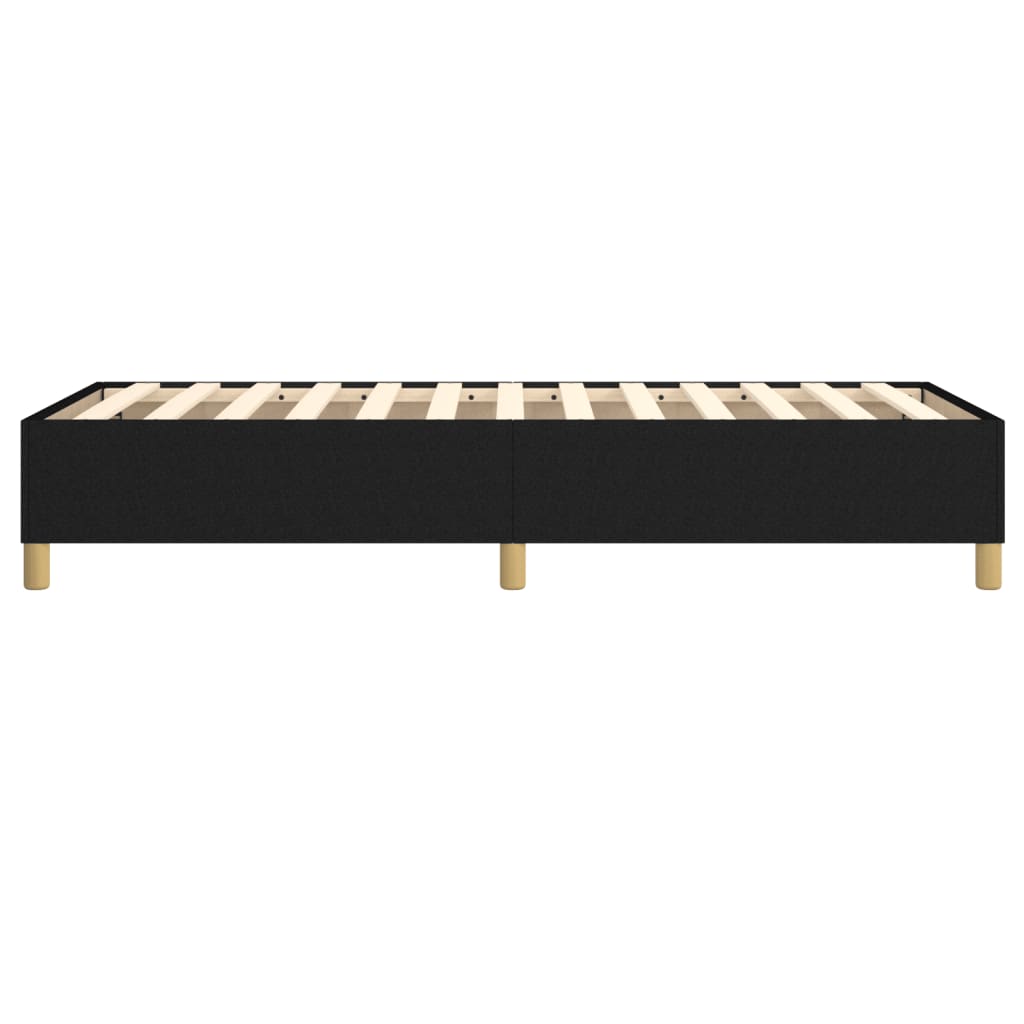 vidaXL Cadru de pat fără saltea țesătură neagră 80x200 cm