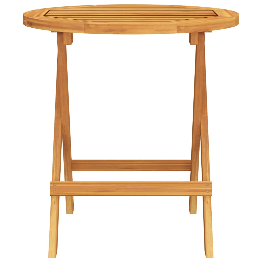 vidaXL Masă de bistro, Ø46x47 cm, lemn masiv de acacia vidaXL Masă de bistro, Ø46x47 cm, lemn masiv de acacia