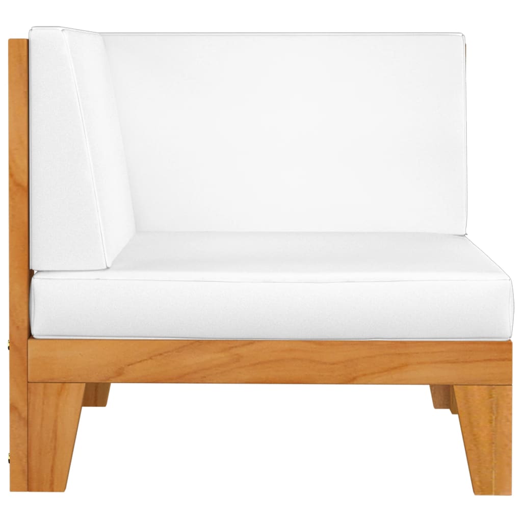 vidaXL Set mobilier de grădină cu perne, 2 piese, lemn masiv de acacia vidaXL Set mobilier de grădină cu perne, 2 piese, lemn masiv de acacia