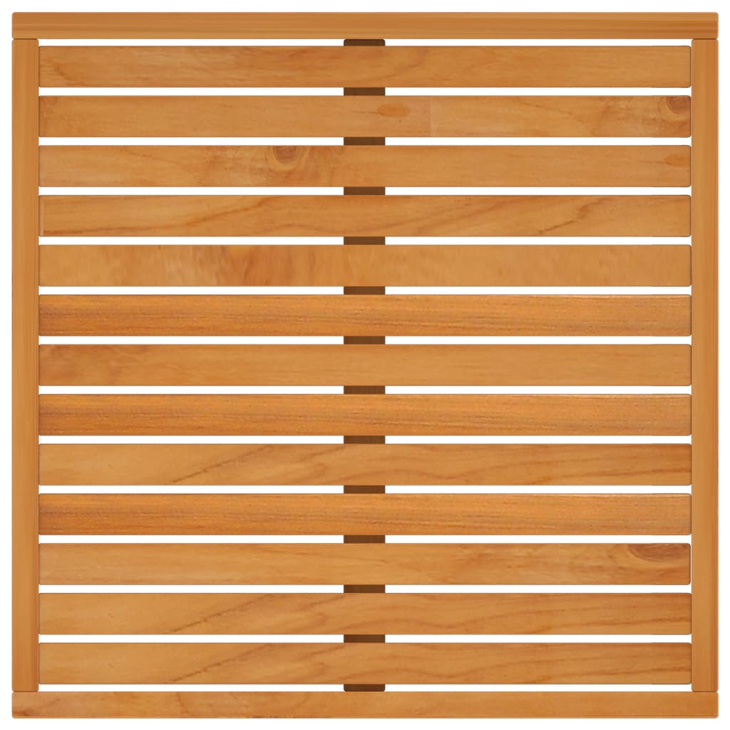 vidaXL Masă de grădină, 68,5x68,5x24 cm, lemn masiv de acacia vidaXL Masă de grădină, 68,5x68,5x24 cm, lemn masiv de acacia