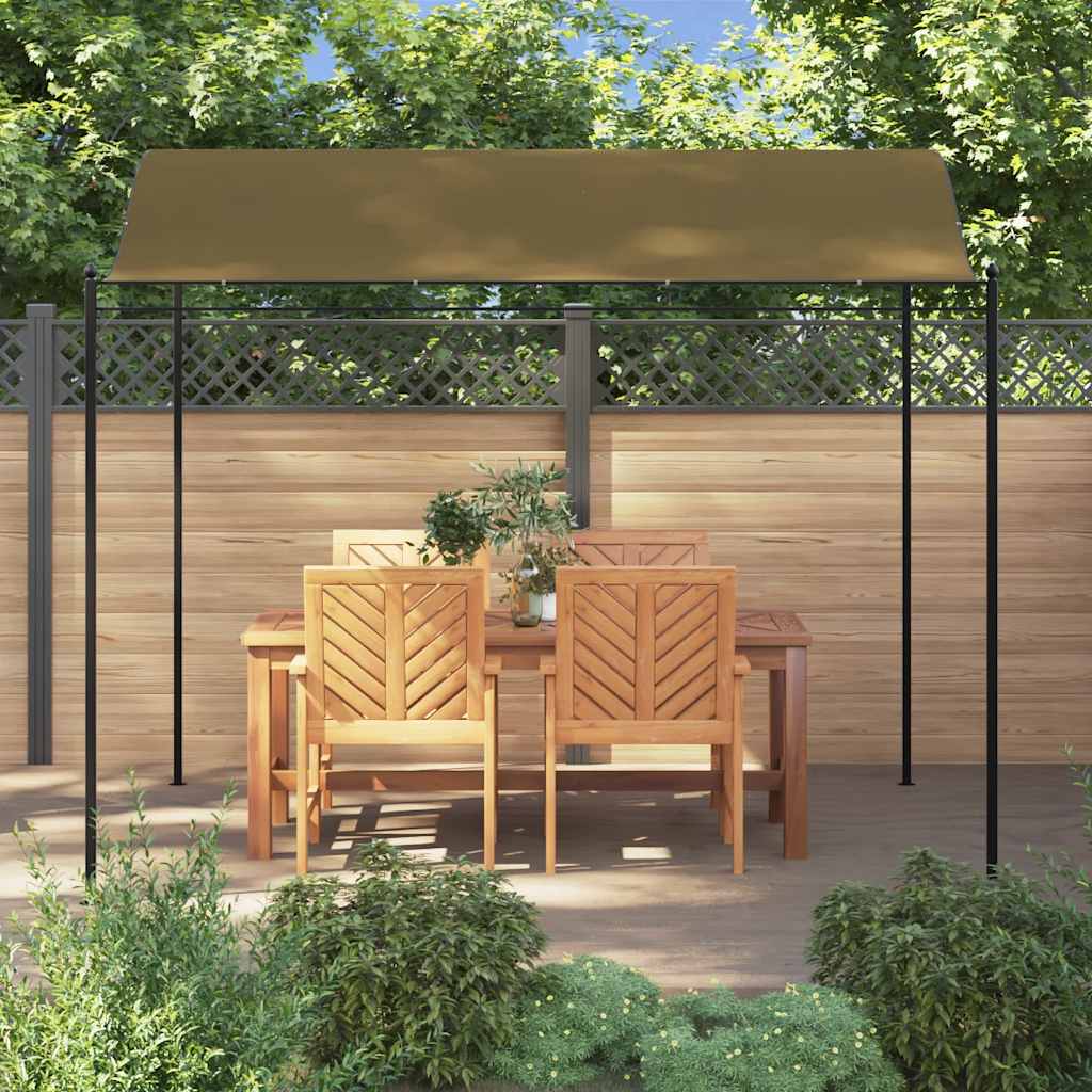 vidaXL Copertină de soare, gri taupe, 3 x 2,4 m, 180 g/m² vidaXL Copertină de soare, gri taupe, 3 x 2,4 m, 180 g/m²