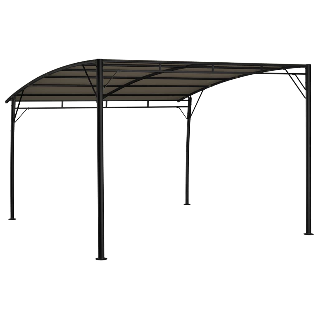 vidaXL Copertină pavilion de grădină, gri taupe, 3 x 3 x 2,55 m vidaXL Copertină pavilion de grădină, gri taupe, 3 x 3 x 2,55 m