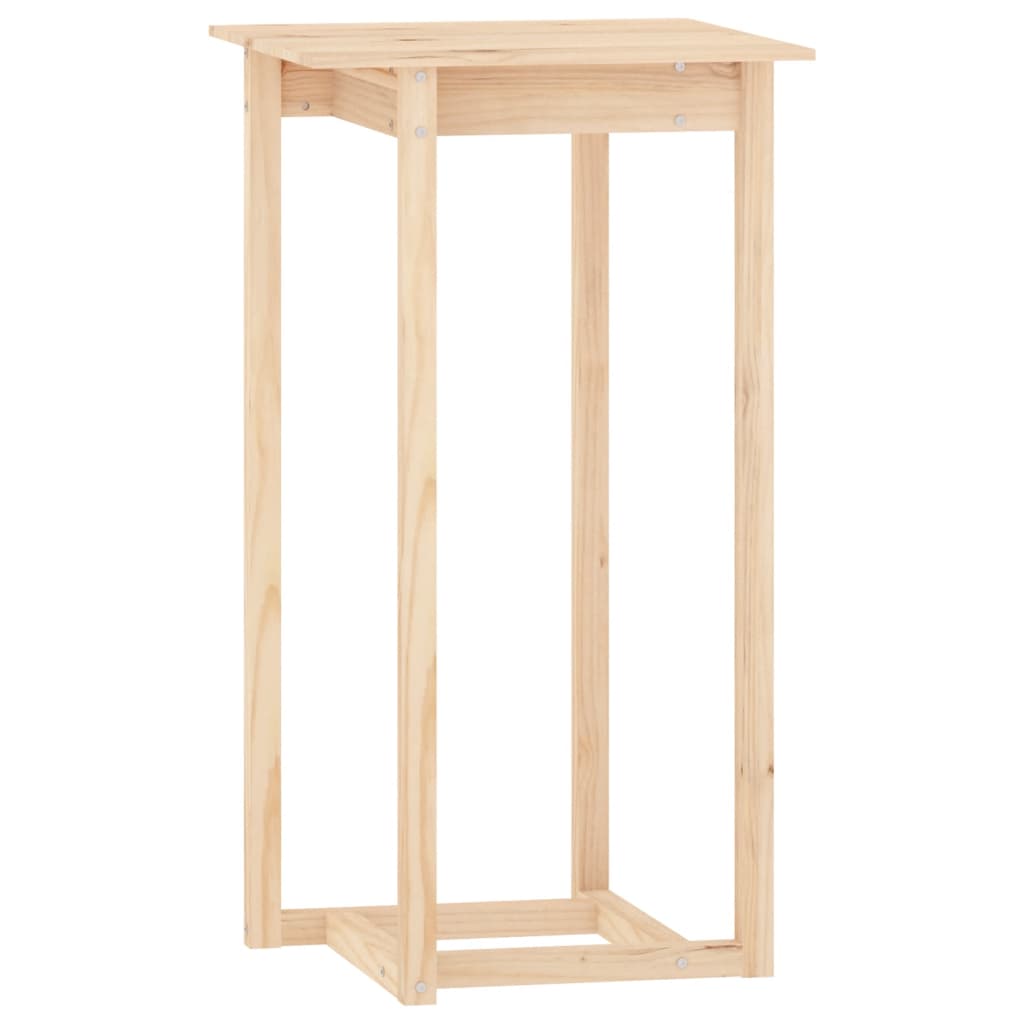 vidaXL Set mobilier de bar, 3 piese, lemn masiv de pin vidaXL Set mobilier de bar, 3 piese, lemn masiv de pin