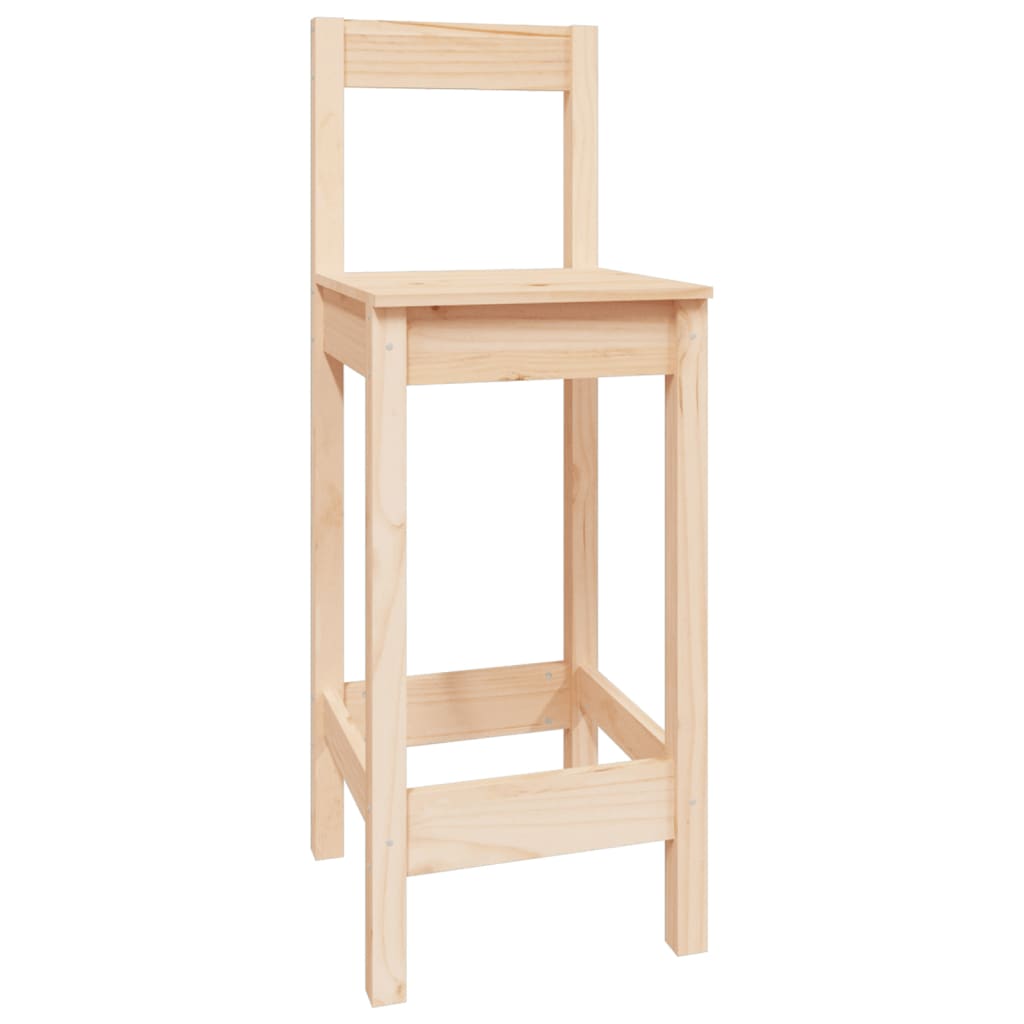 vidaXL Set mobilier de bar, 5 piese, lemn masiv de pin
