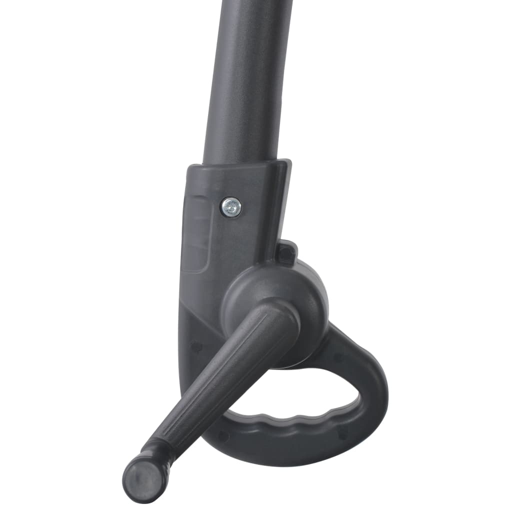 vidaXL Umbrelă în consolă cu stâlp din oțel, roșu vin, 250x250 cm vidaXL Umbrelă în consolă cu stâlp din oțel, roșu vin, 250x250 cm