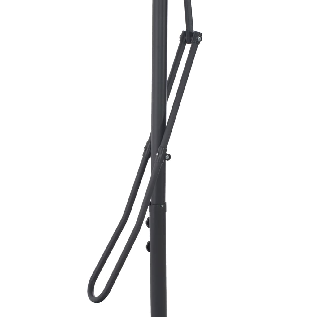 vidaXL Umbrelă de grădină, stâlp din oțel, cărămiziu, 250x250x230 cm vidaXL Umbrelă de grădină, stâlp din oțel, cărămiziu, 250x250x230 cm