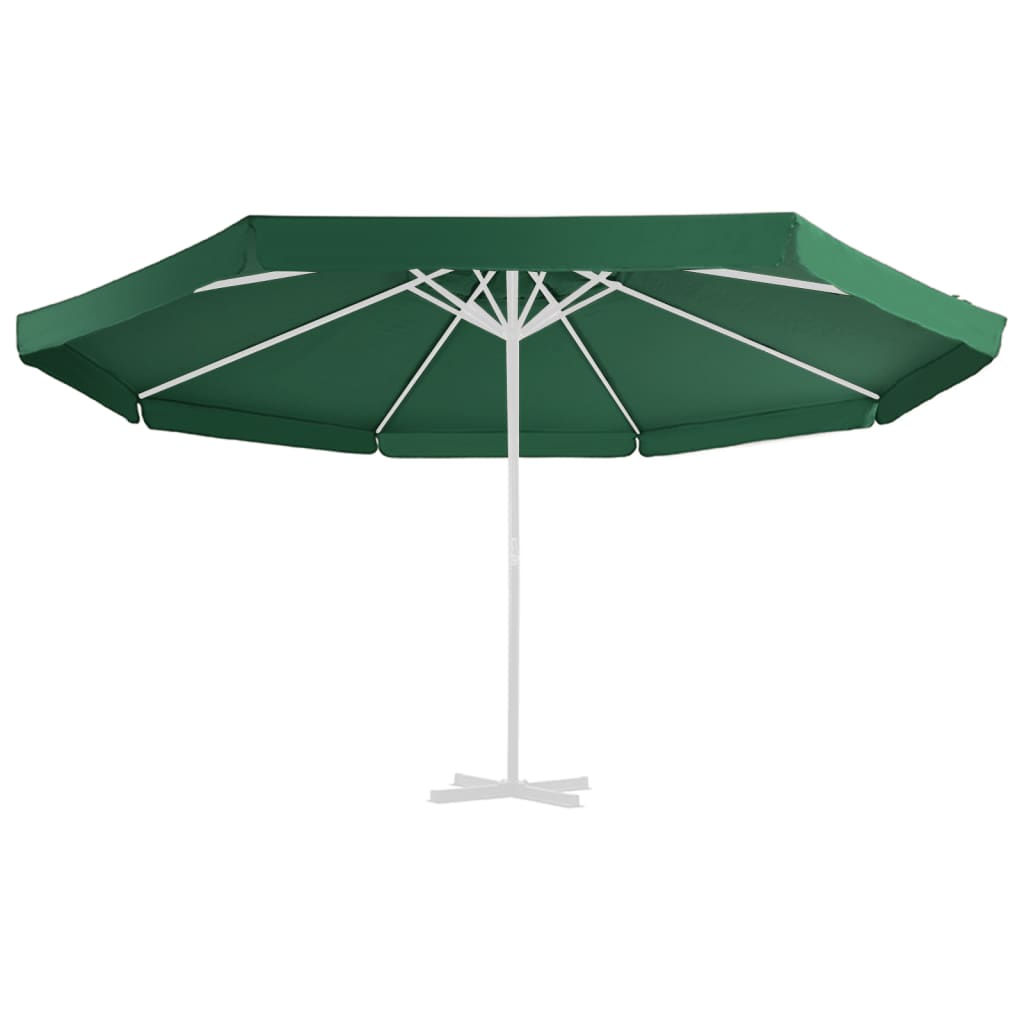 vidaXL Pânză de schimb umbrelă de soare de grădină, verde, 515 cm vidaXL Pânză de schimb umbrelă de soare de grădină, verde, 515 cm
