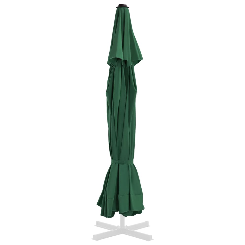 vidaXL Pânză de schimb umbrelă de soare de grădină, verde, 515 cm vidaXL Pânză de schimb umbrelă de soare de grădină, verde, 515 cm