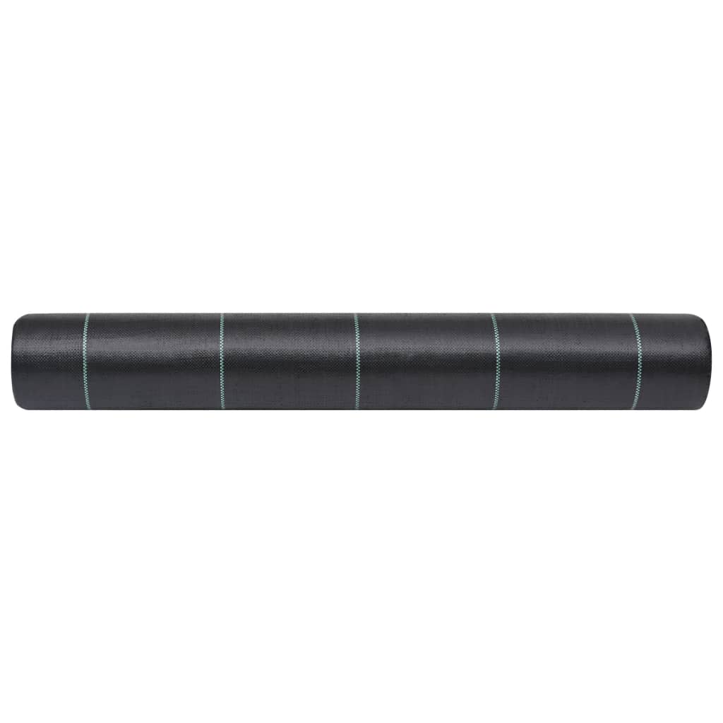 vidaXL Membrană antiburuieni & antirădăcini, negru, 1x50 m, PP vidaXL Membrană antiburuieni & antirădăcini, negru, 1x50 m, PP