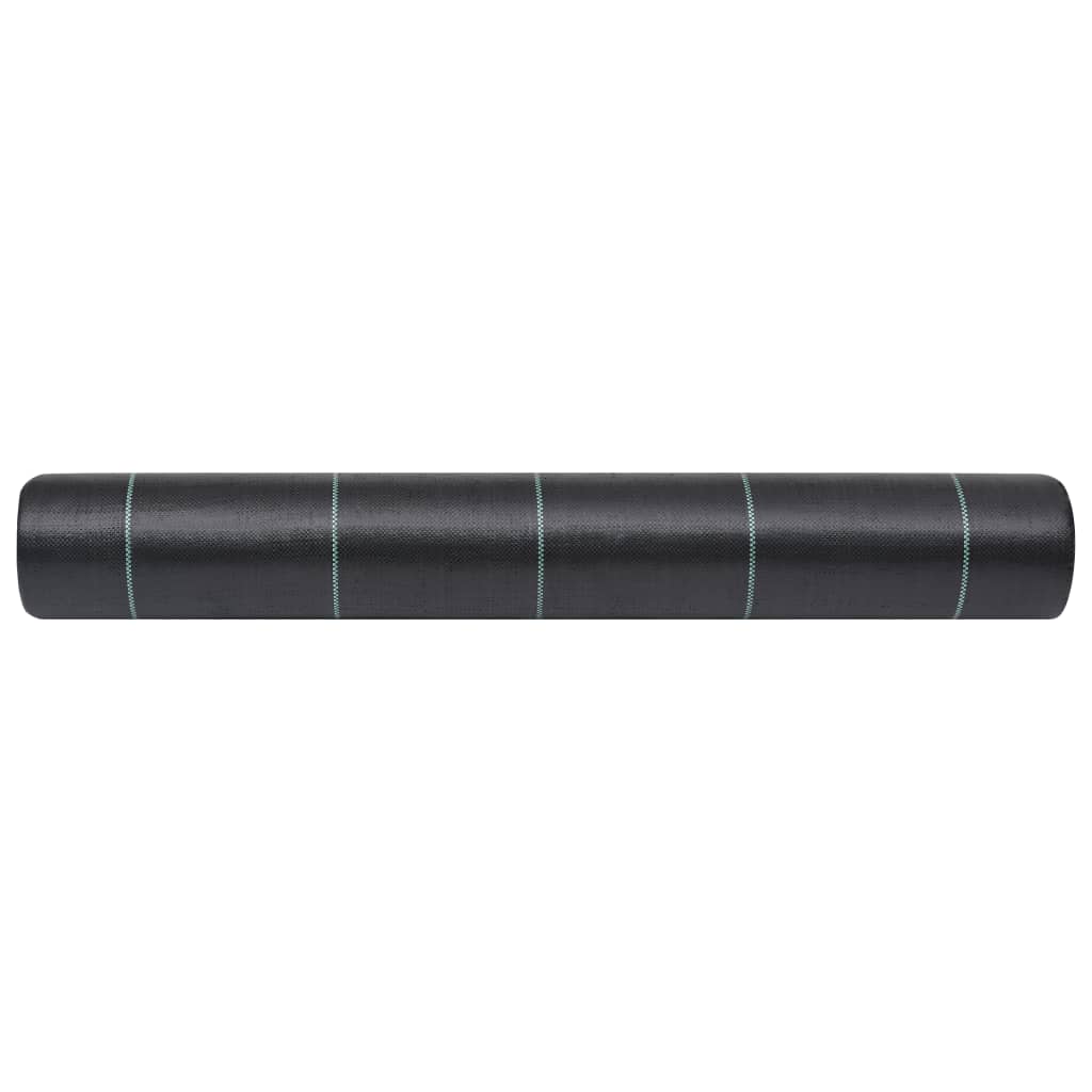 vidaXL Membrană antiburuieni & antirădăcini, negru, 1x200 m, PP vidaXL Membrană antiburuieni & antirădăcini, negru, 1x200 m, PP