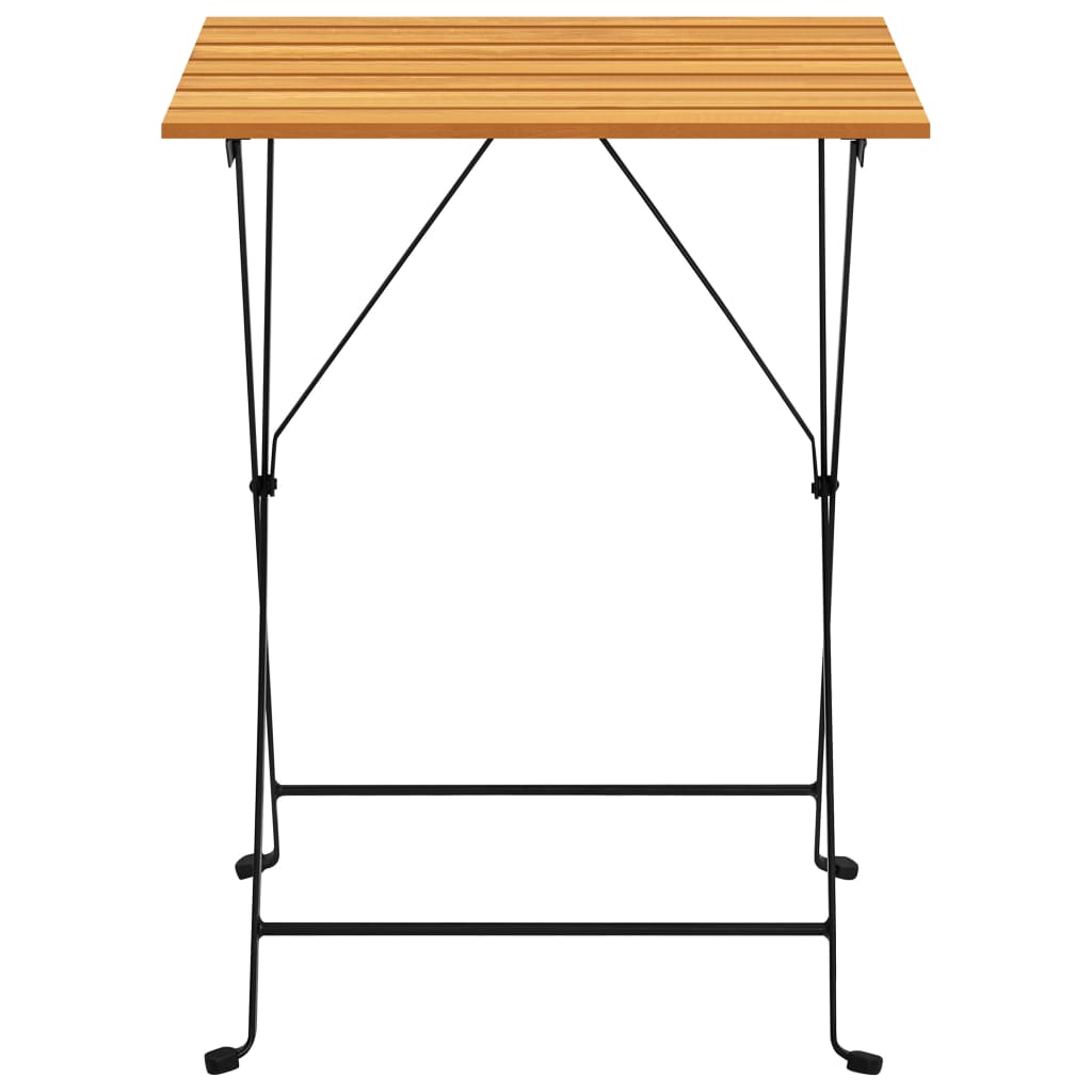 vidaXL Masă de bistro, 55 x 54 x 71 cm, lemn masiv de acacia vidaXL Masă de bistro, 55 x 54 x 71 cm, lemn masiv de acacia