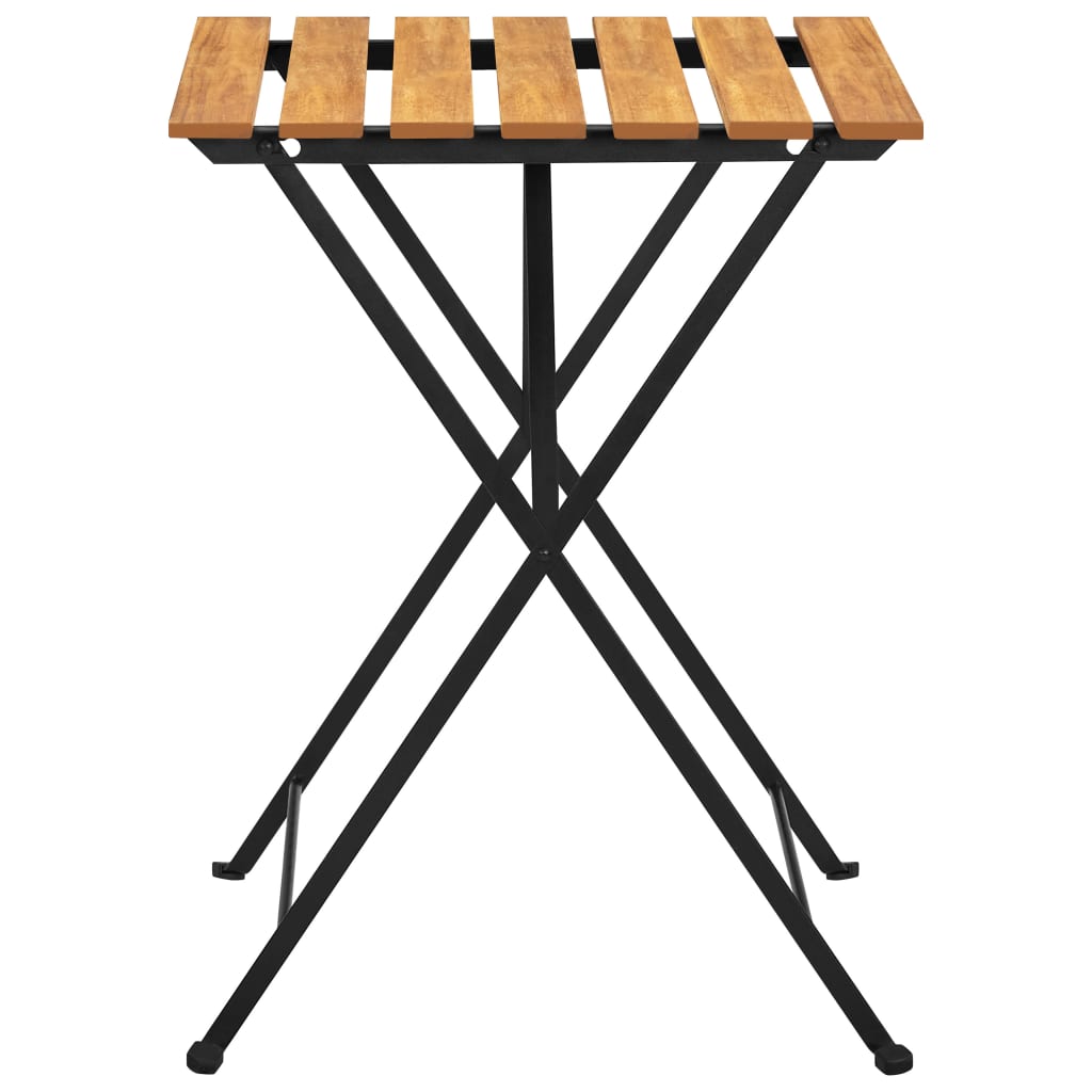 vidaXL Masă de bistro, 55 x 54 x 71 cm, lemn masiv de acacia vidaXL Masă de bistro, 55 x 54 x 71 cm, lemn masiv de acacia