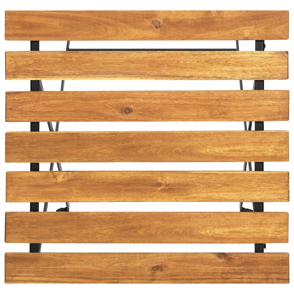 vidaXL Masă de bistro, 55 x 54 x 71 cm, lemn masiv de acacia vidaXL Masă de bistro, 55 x 54 x 71 cm, lemn masiv de acacia
